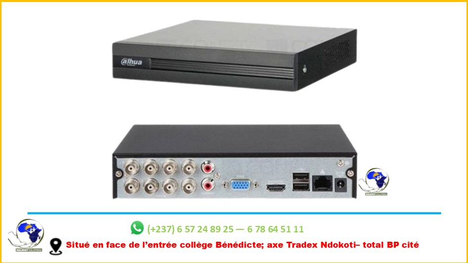 DVR 8 CAMÉRAS 5MP